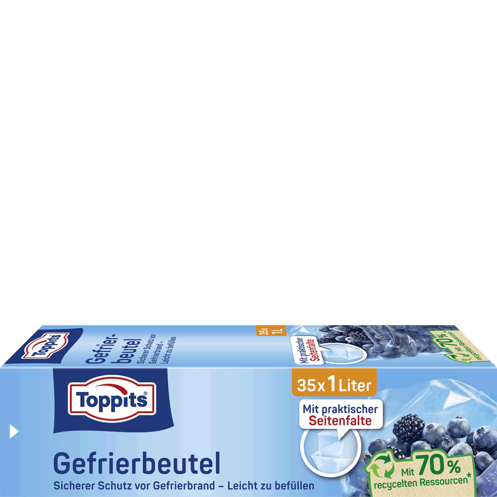 Bild: Toppits Gefrierbeutel 1 Liter