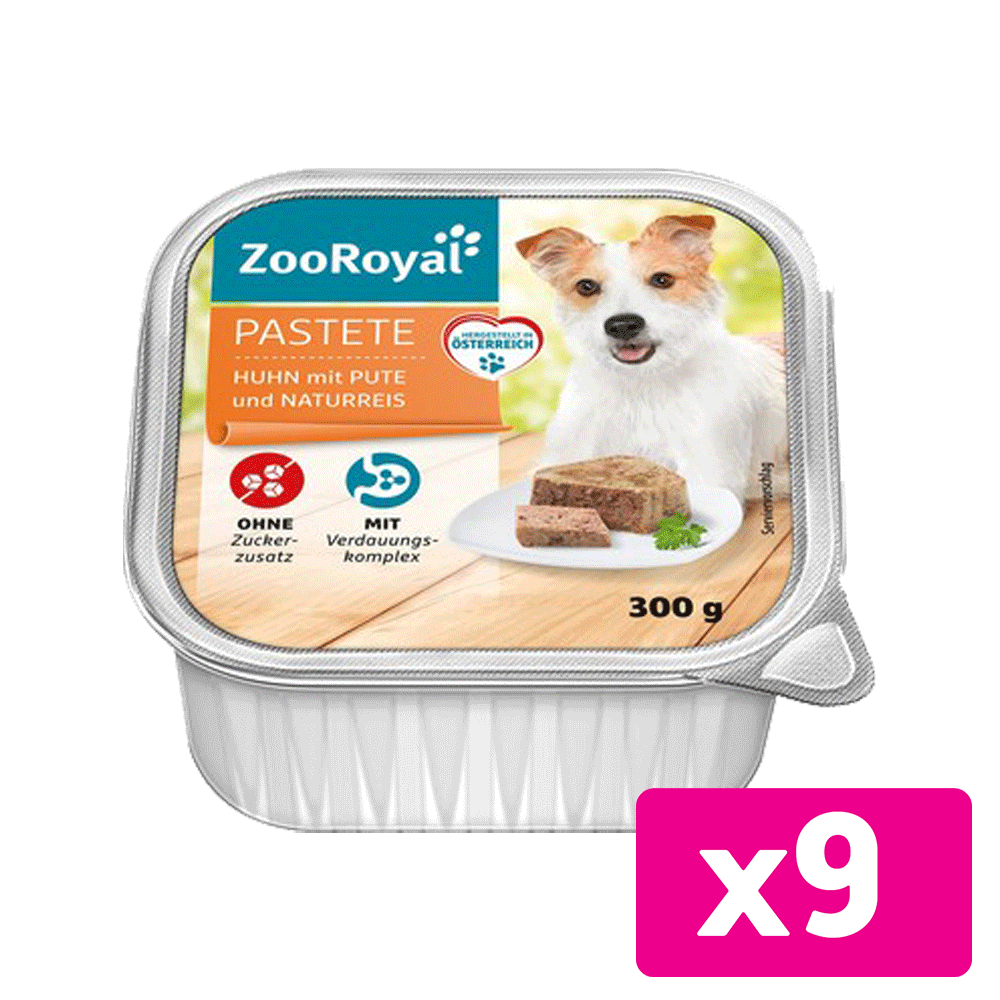 Bild: ZooRoyal Pastete Huhn mit Pute und Naturreis