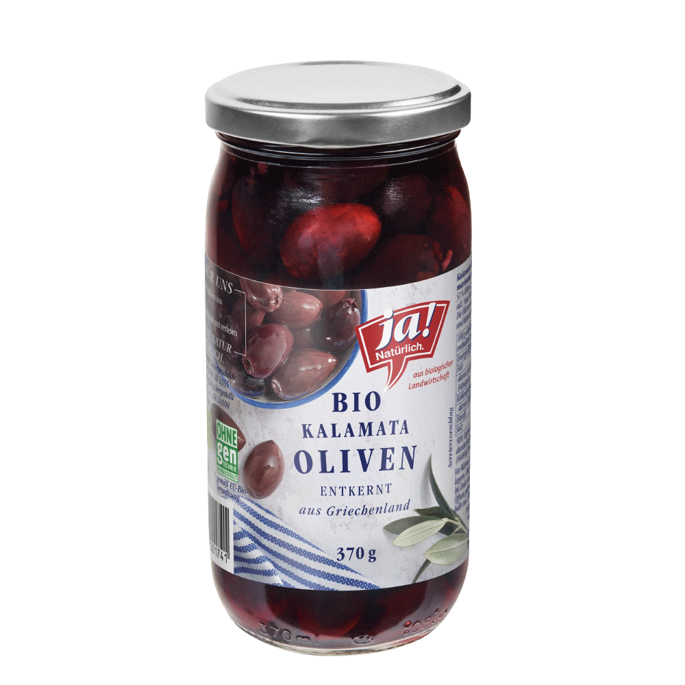 Bild: ja! Natürlich. Kalamata Oliven ohne Kern