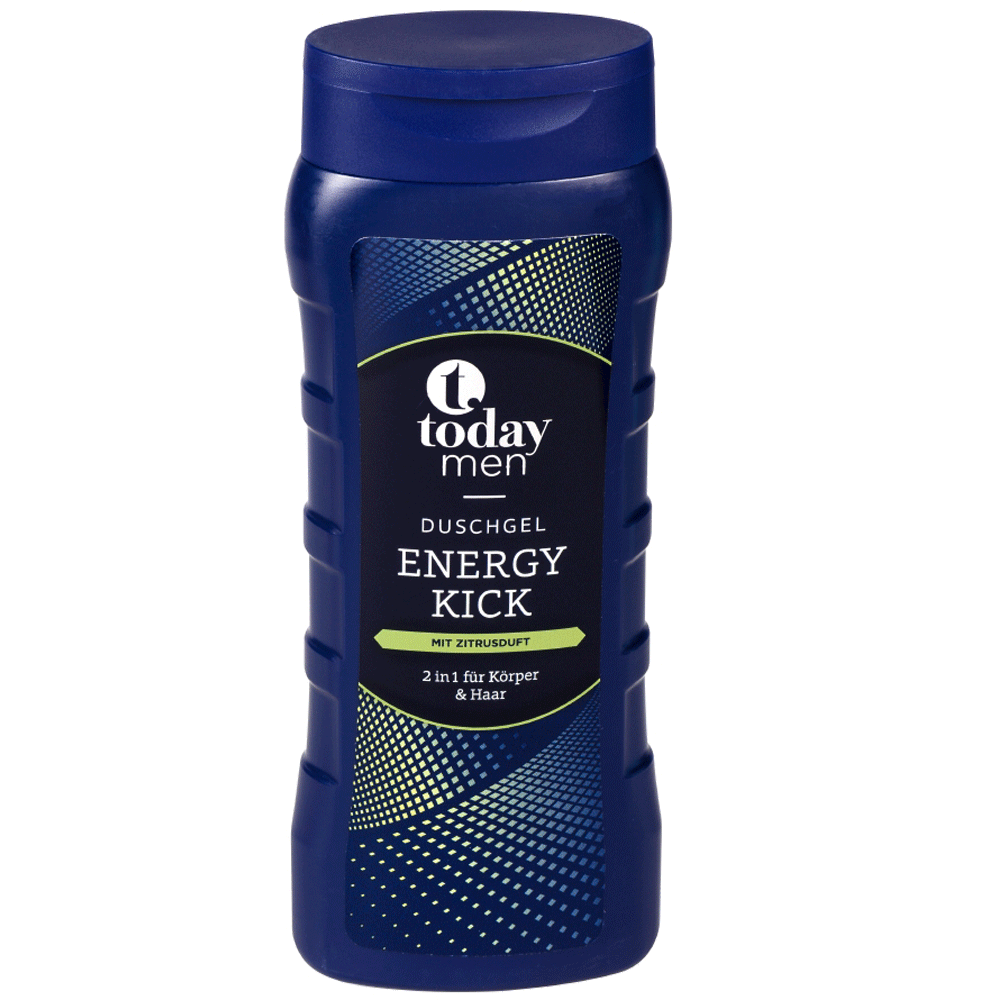 Bild: today men 2in1 Duschgel Energy Kick