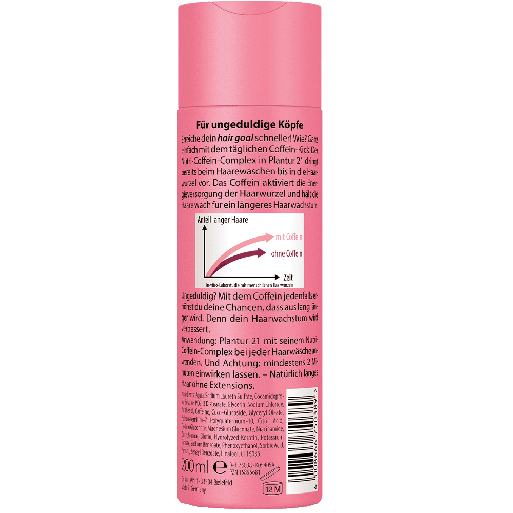 Bild: Plantur 21 Langhaar Nutri-Coffein Shampoo