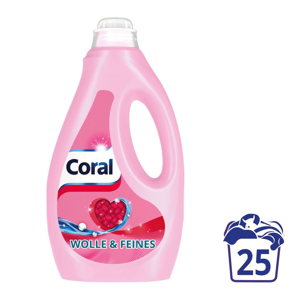 Bild: Coral Feinwaschmittel Wolle & Feines