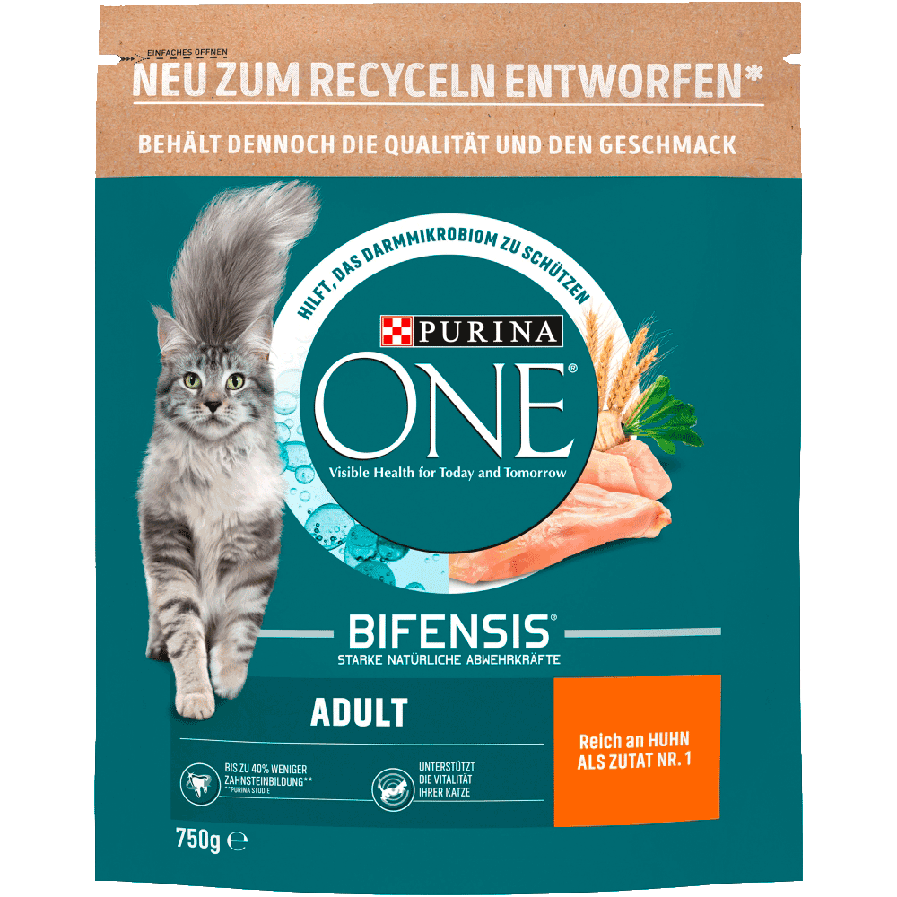 Bild: Purina ONE Adult Huhn & Vollkorn