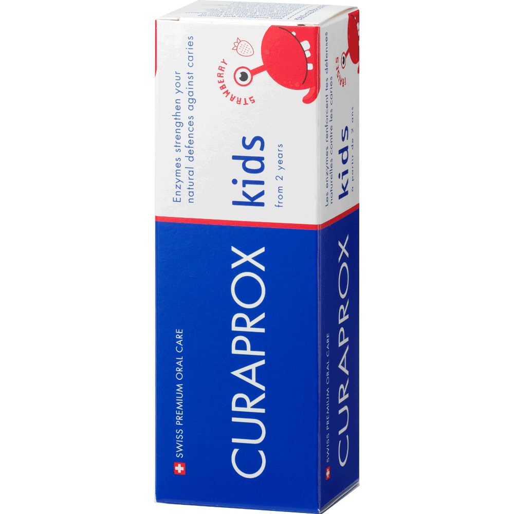 Bild: CURAPROX Zahnpasta Kids ab 2 Jahren mit Fluorid