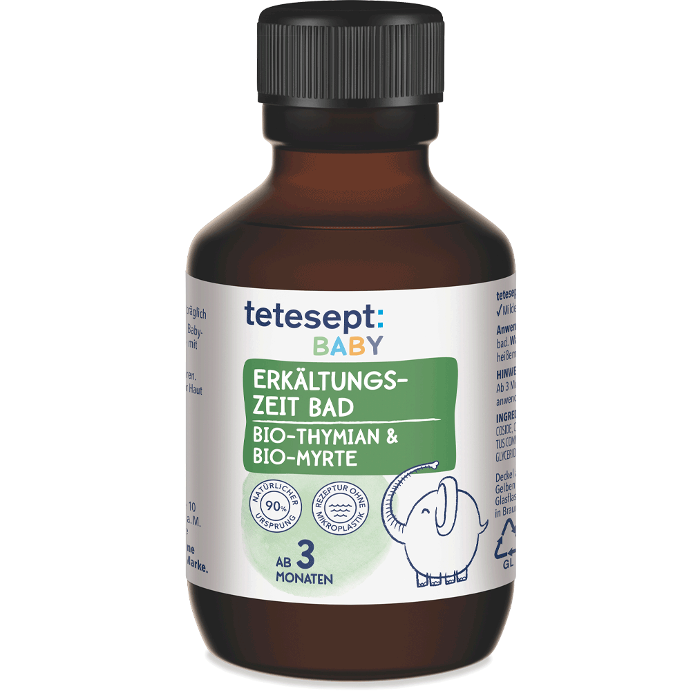 Bild: tetesept: Baby Erkältungszeit Bad
