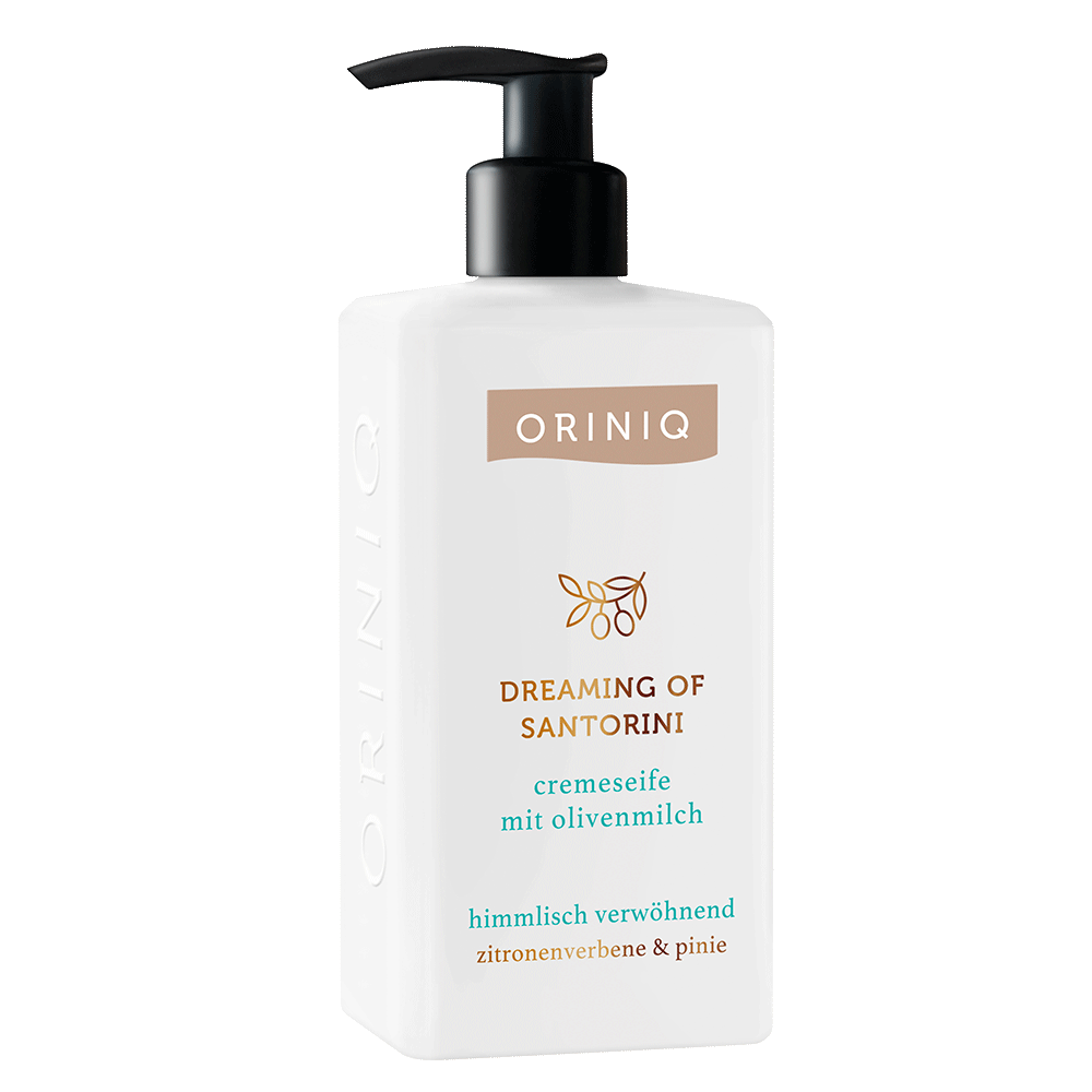 Bild: ORINIQ Cremeseife Dreaming of Santorini