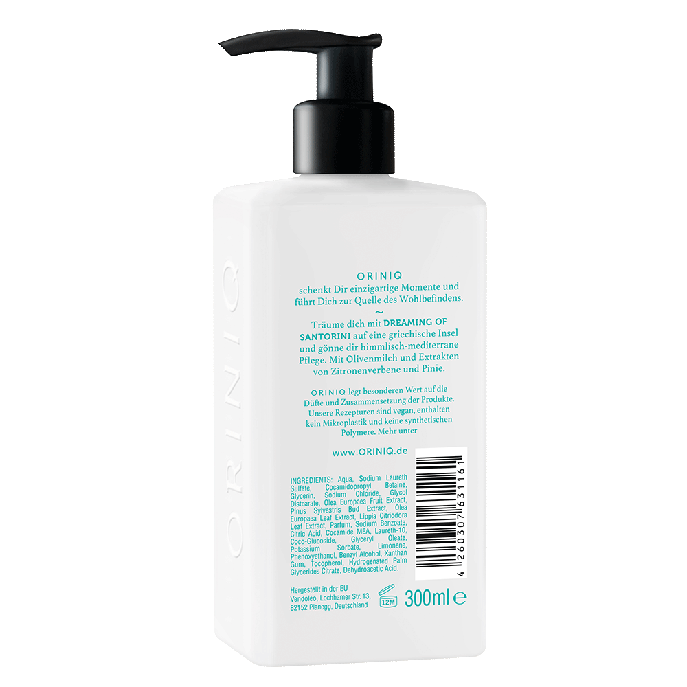 Bild: ORINIQ Cremeseife Dreaming of Santorini
