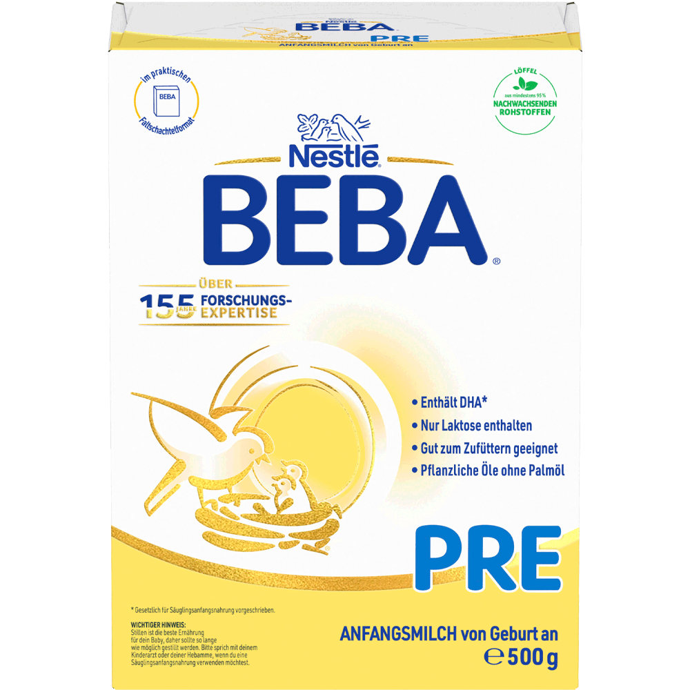 Bild: BEBA PRE Anfangsmilch