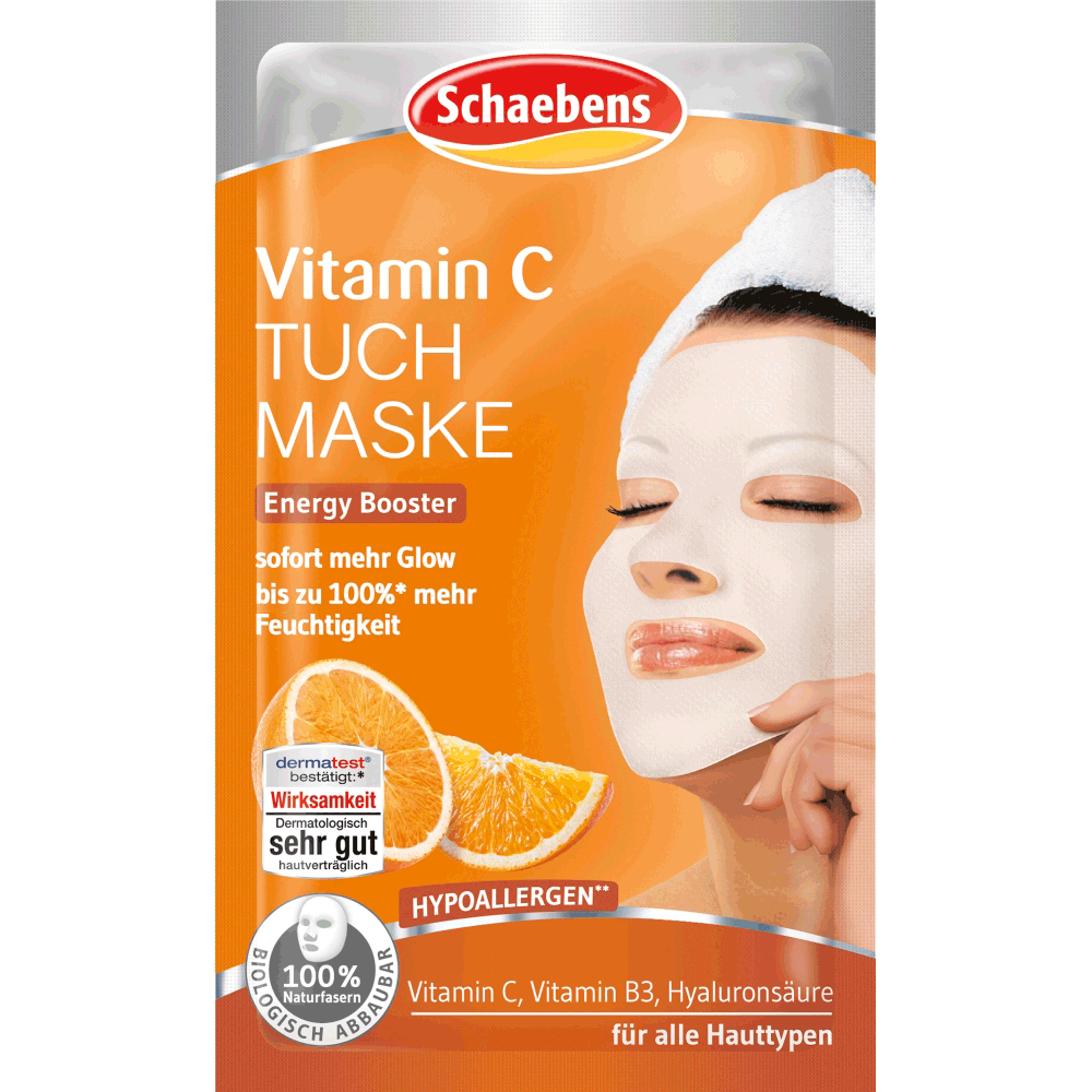Bild: Schaebens Vitamin C Tuchmaske
