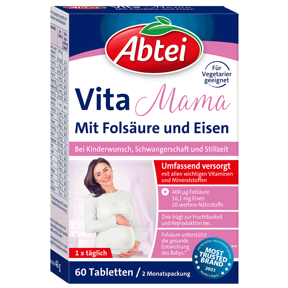 Bild: Abtei Vita Mama Mit Folsäure und Eisen