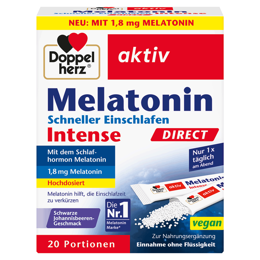 Bild: DOPPELHERZ Melatonin Intense Direct