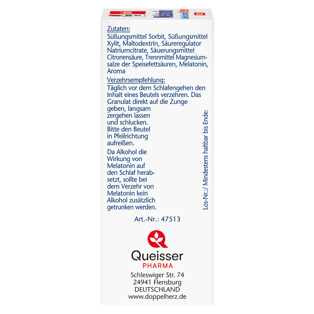 Bild: DOPPELHERZ Melatonin Intense Direct