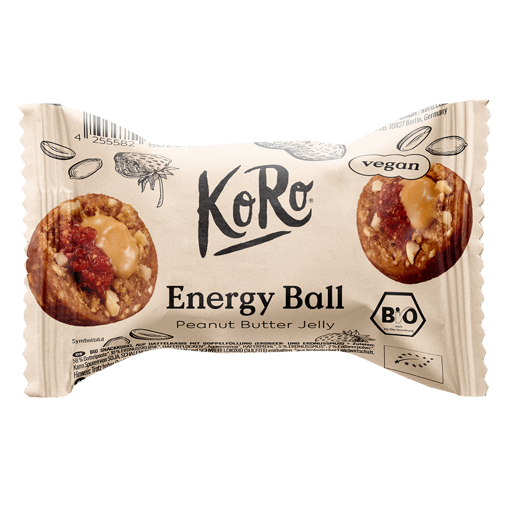 Bild: KoRo Energy Ball Peanut Butter Jelly