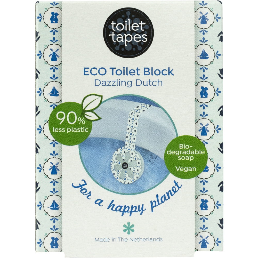 Bild: Toilet Tapes ECO Toilettenblock Dazzling Dutch