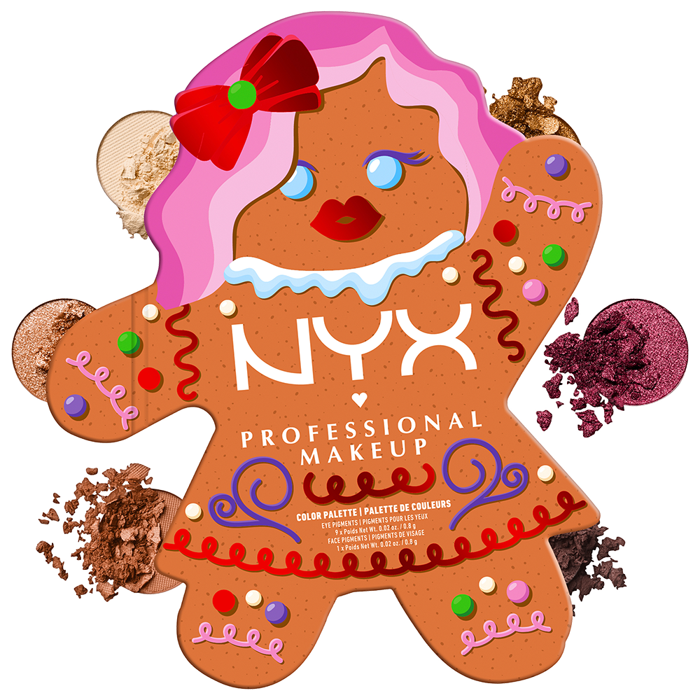 Bild: NYX Professional Make-up Gingerbraddie Palette