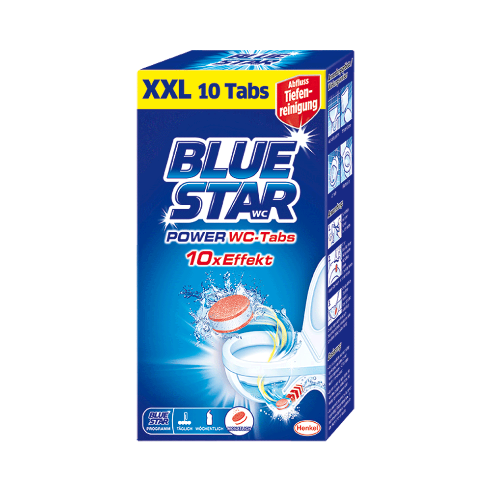 Bild: Blue Star 10x Effekt WC-Kraft-Tabs