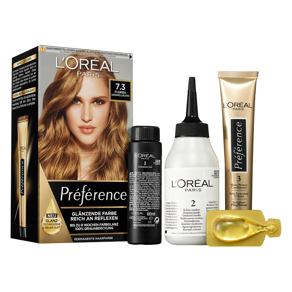 Bild: L'ORÉAL PARIS Haarfarbe caramel