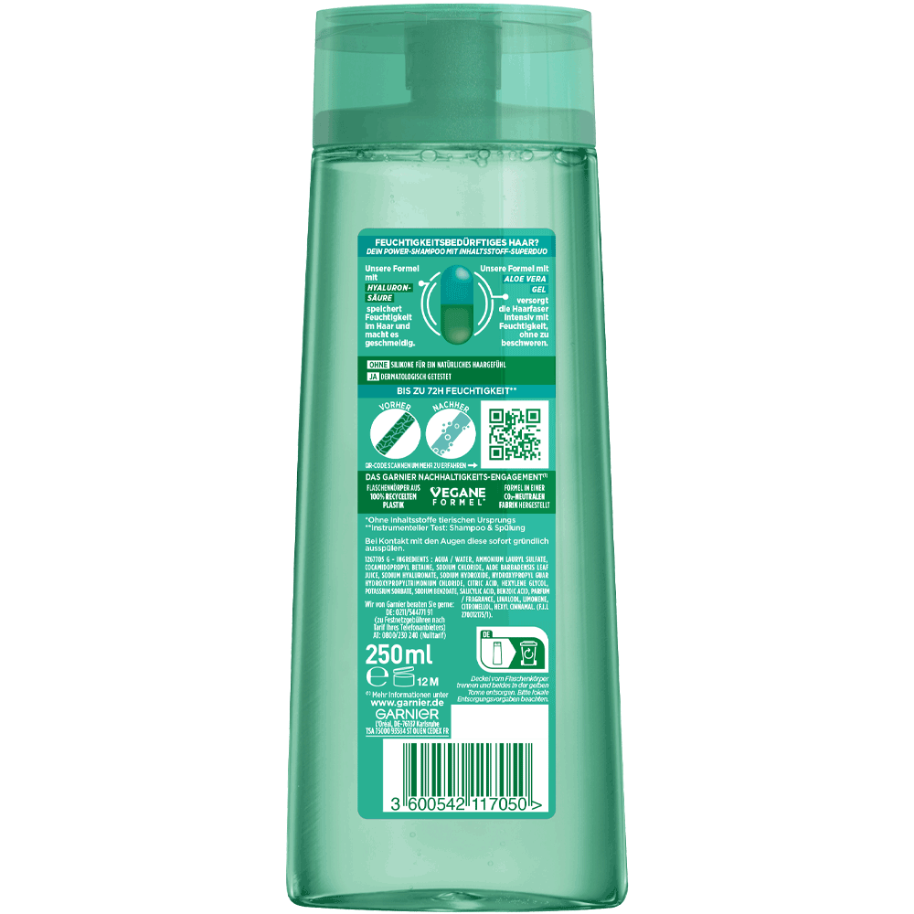 Bild: GARNIER FRUCTIS Hydra Aloe kräftigendes Shampoo