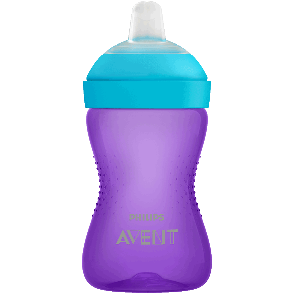 Bild: PHILIPS AVENT Schnabelbecher, 300ml, 9 Monate+, weich, lila,