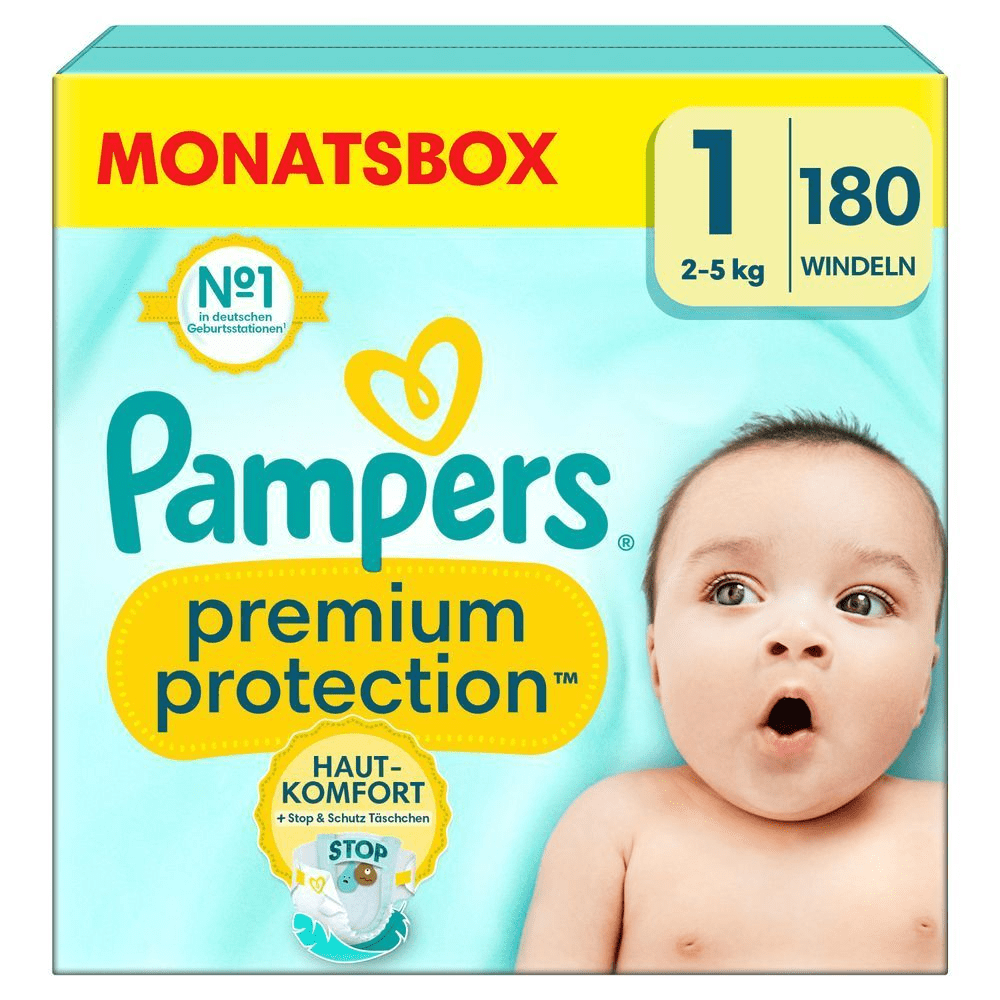 Bild: Pampers Premium Protection Größe 1, 2kg - 5kg