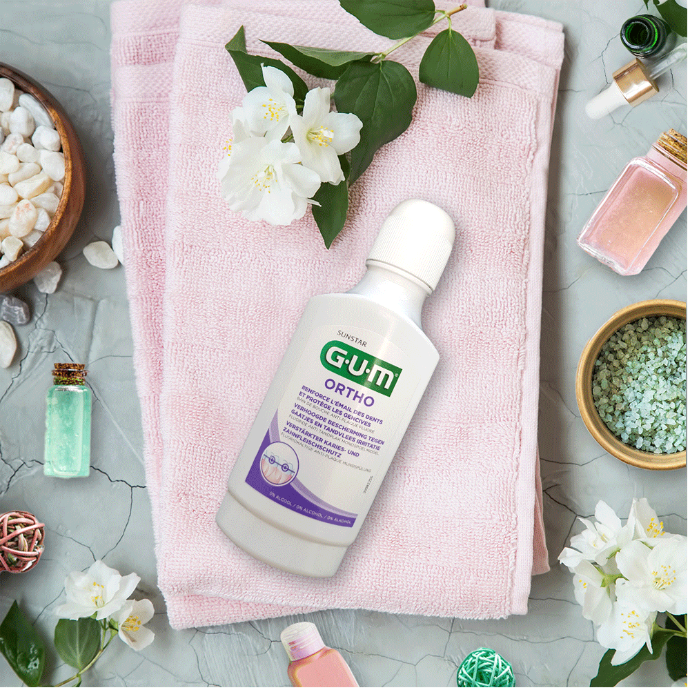 Bild: GUM ORTHO Mundspülung