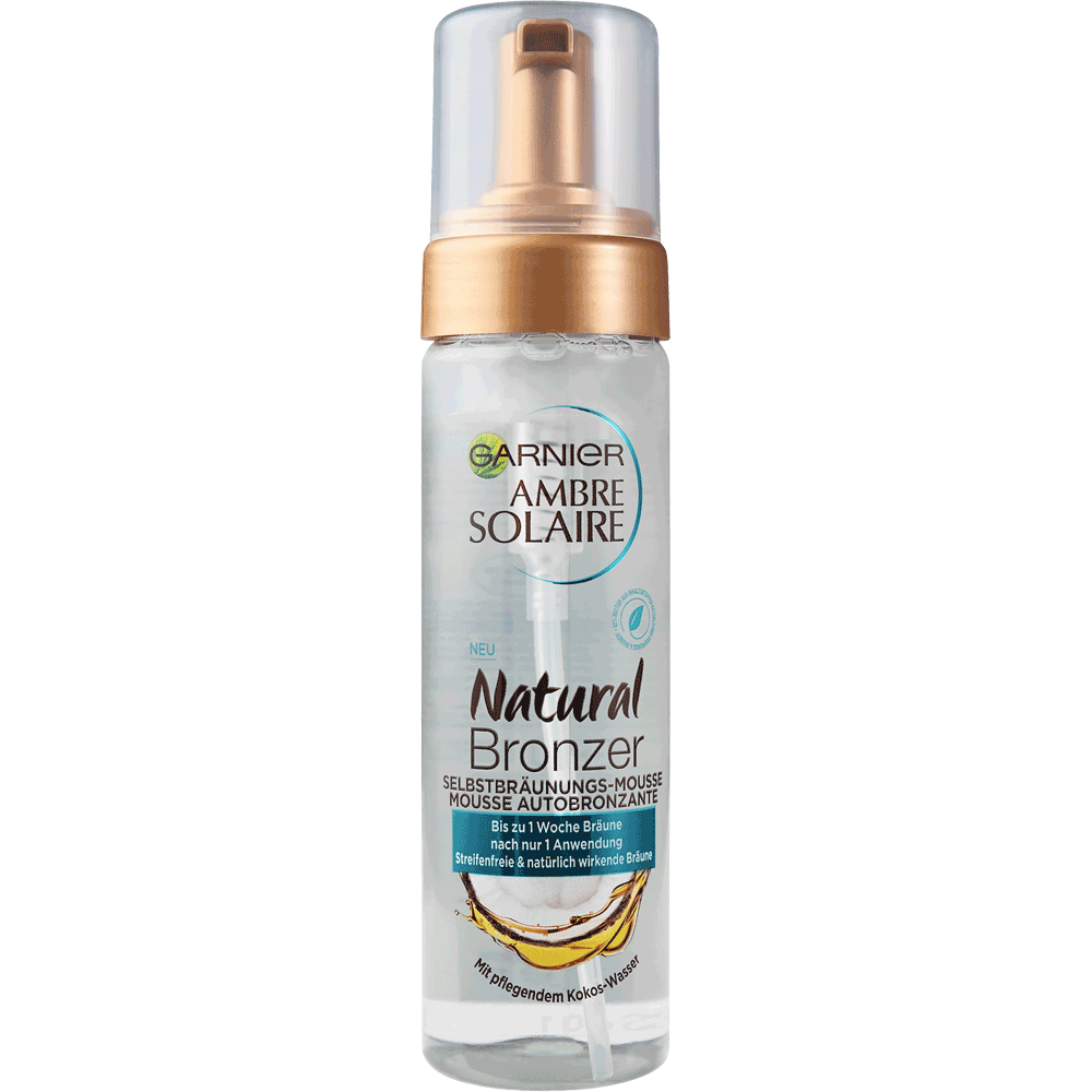 Bild: GARNIER AMBRE SOLAIRE Natural Bronze Selbstbräunungs-Mousse
