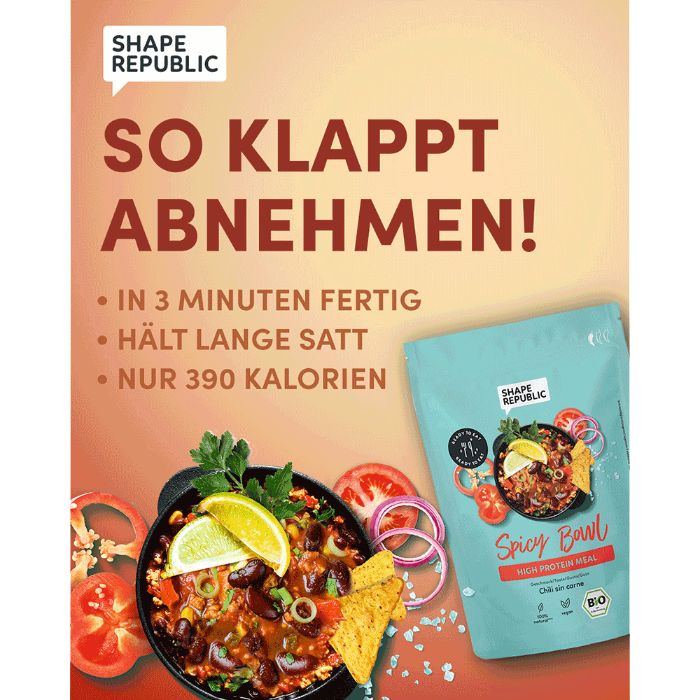 Bild: SHAPE REPUBLIC High Protein Meal Spicy Bowl