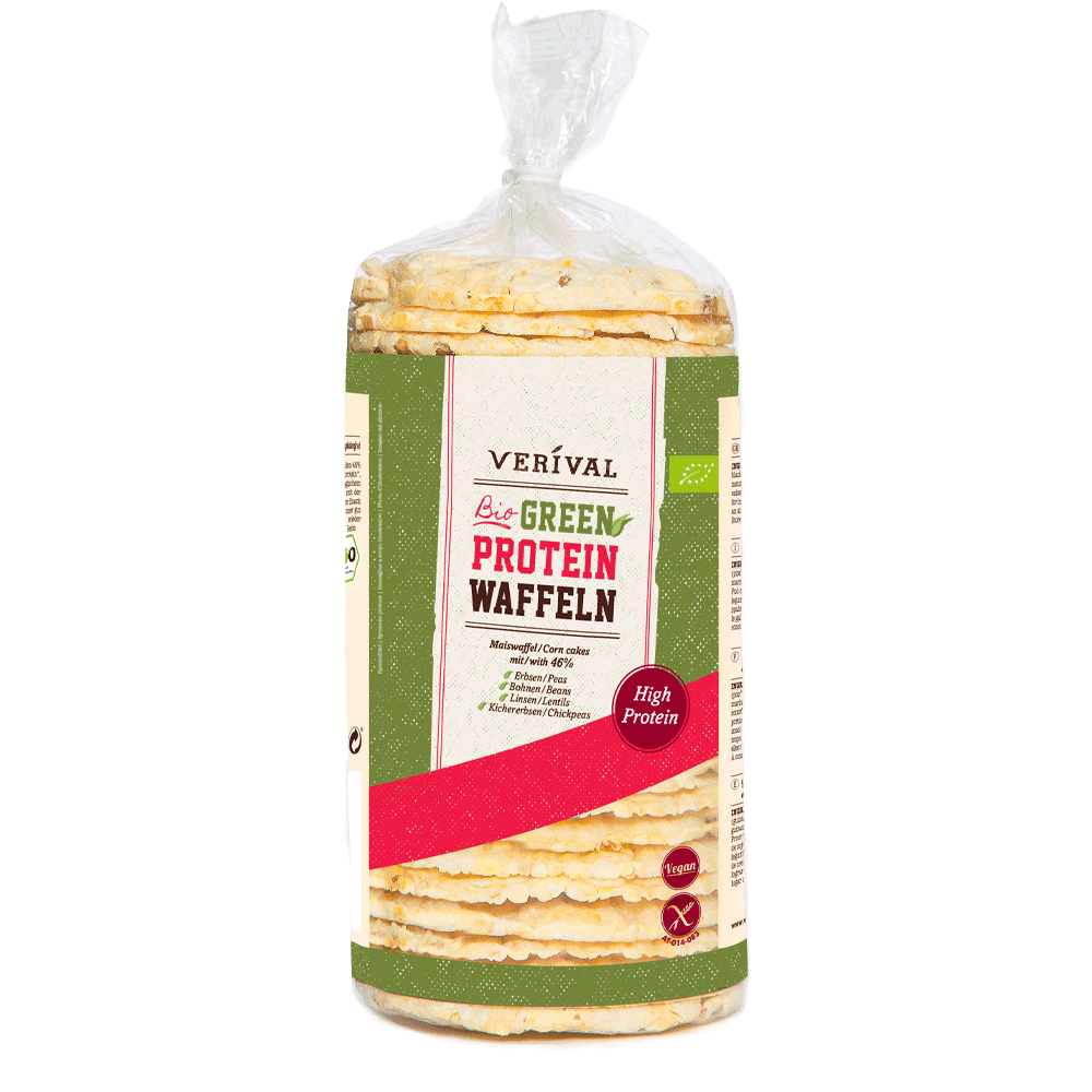 Bild: Verival Bio Green Protein Waffeln