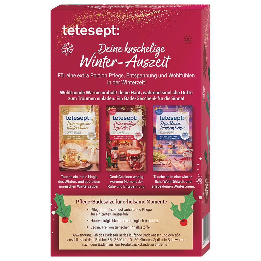 Bild: tetesept: Badesalzset Winter Auszeit