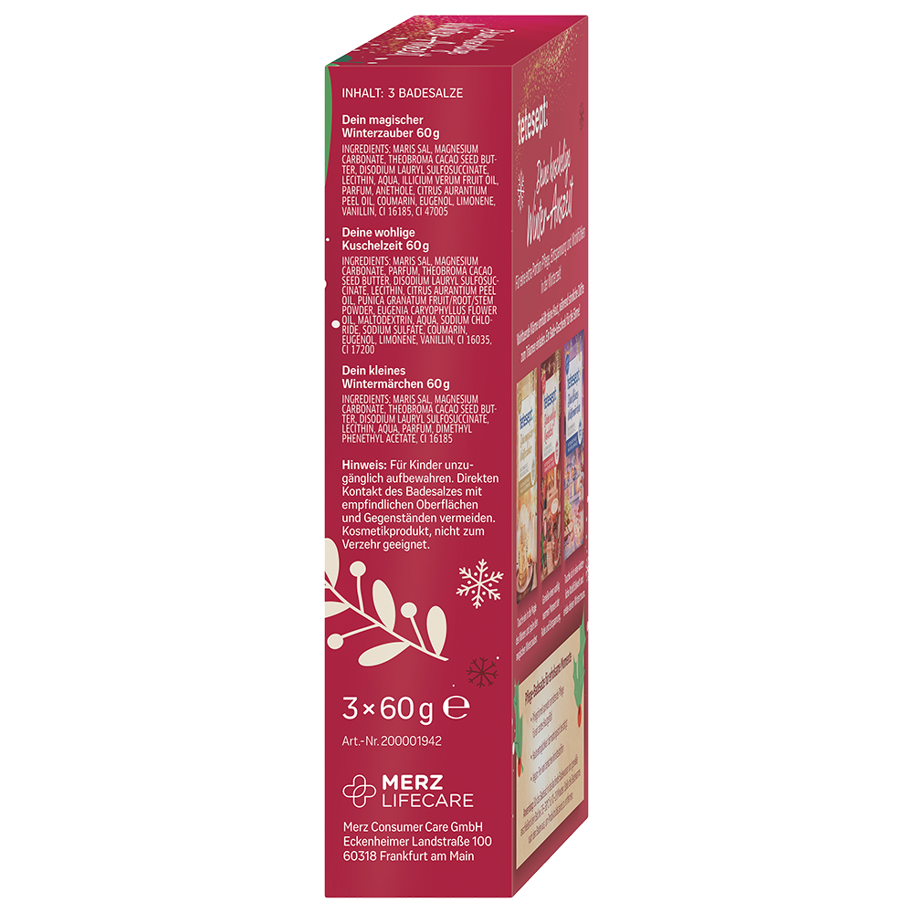 Bild: tetesept: Badesalzset Winter Auszeit
