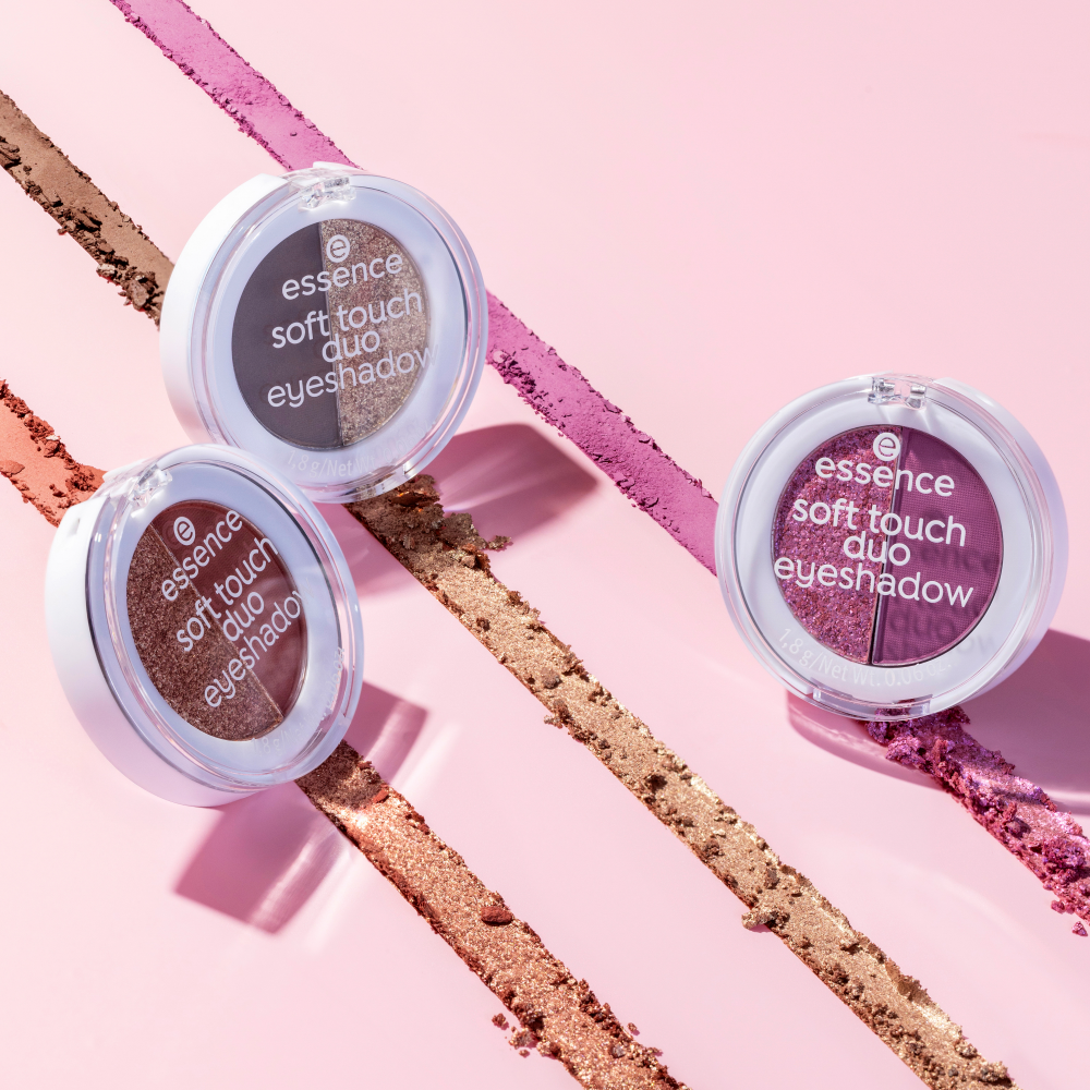 Bild: essence soft touch duo eyeshadow Mocha Muse