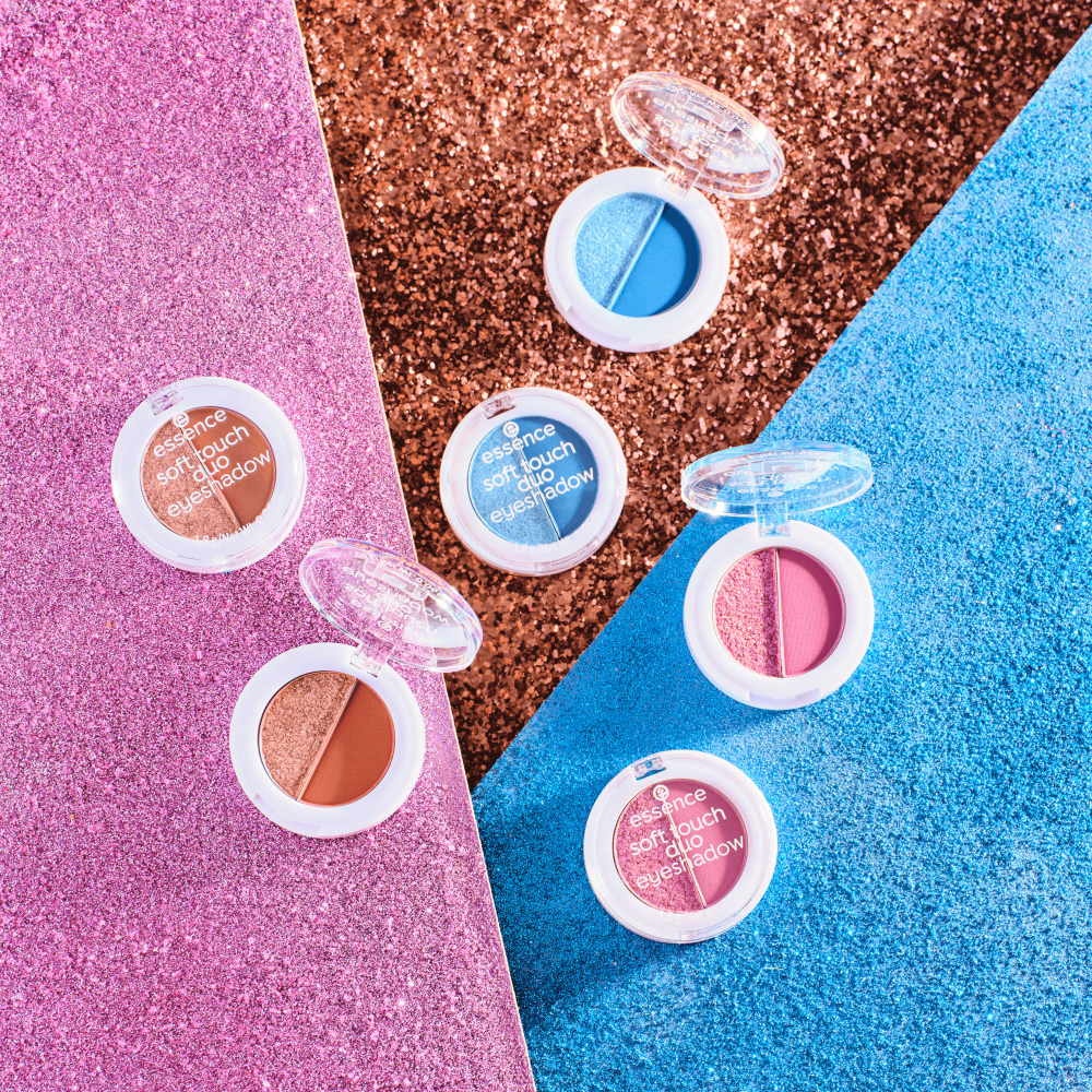 Bild: essence soft touch duo eyeshadow Mocha Muse