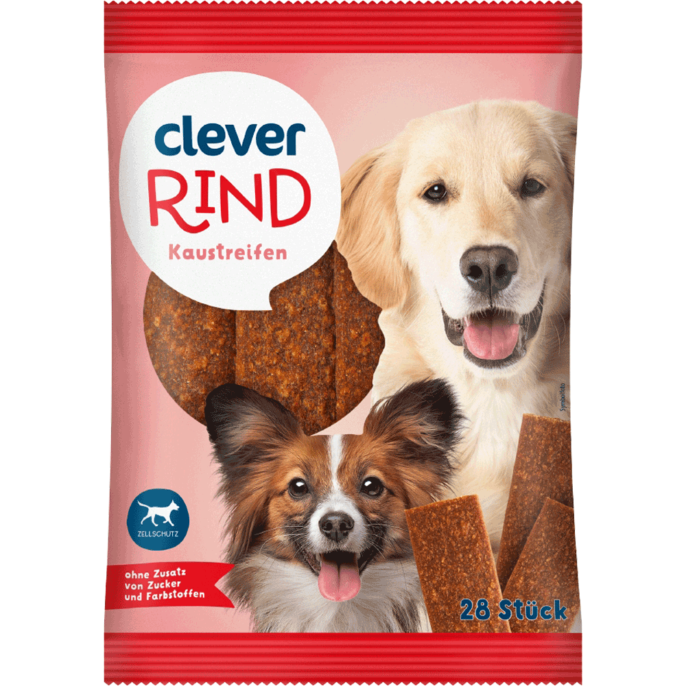 Bild: clever Kaustreifen mit Rind