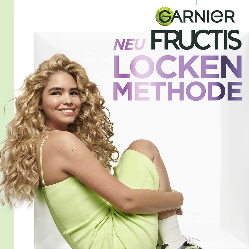 Bild: GARNIER FRUCTIS Locken Methode Haarmaske