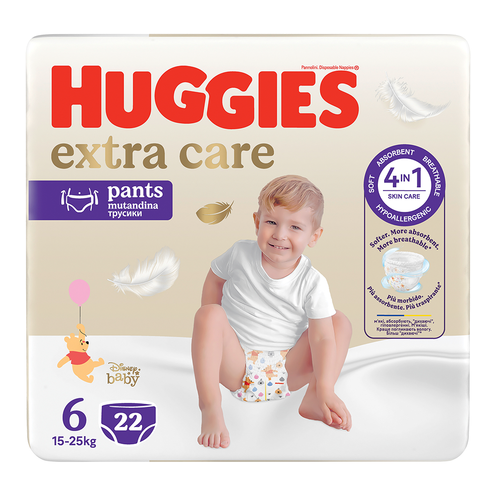 Bild: Huggies Extra Care Pants Größe 6, 15kg - 25kg
