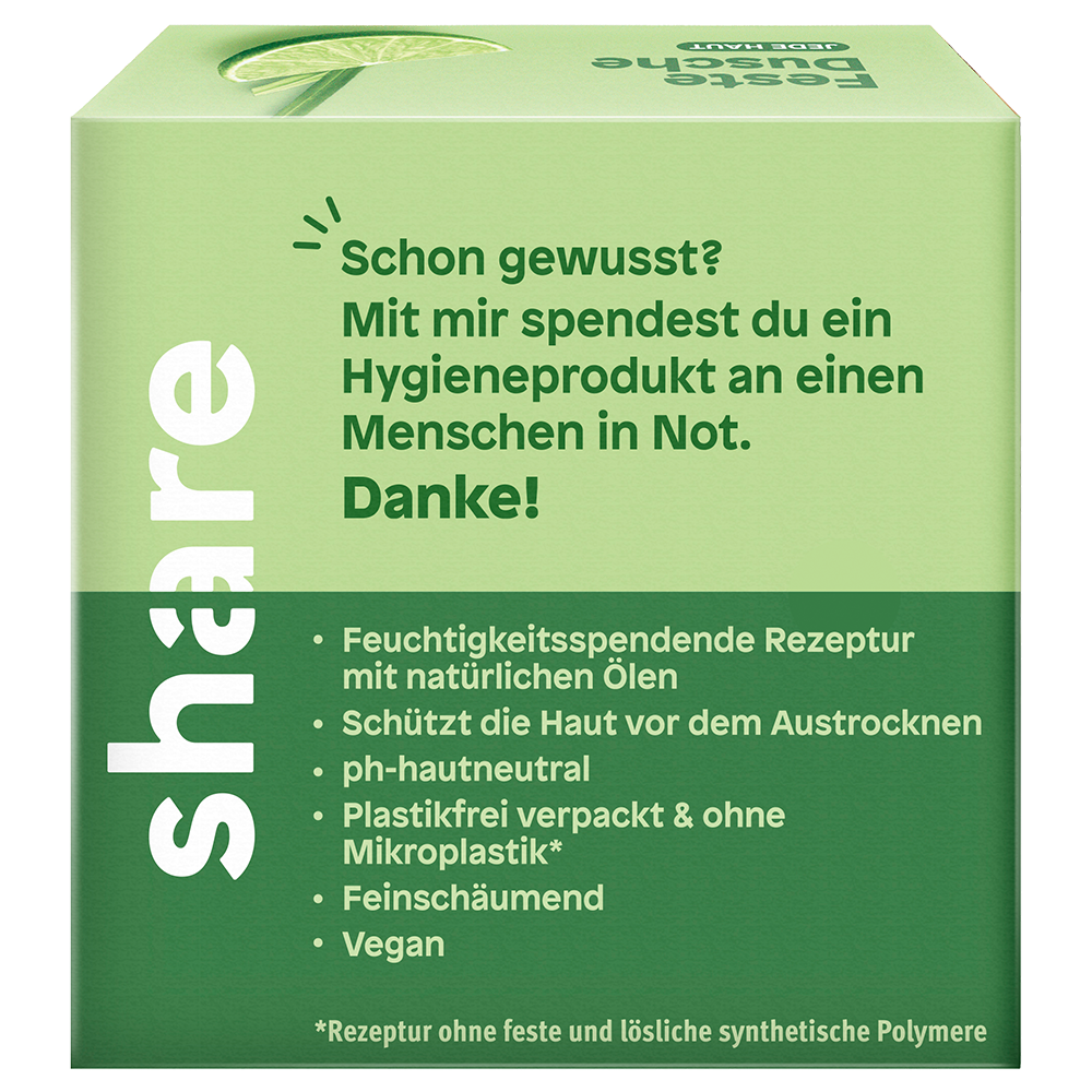 Bild: share Festes Dusche Limette & Zitronengras
