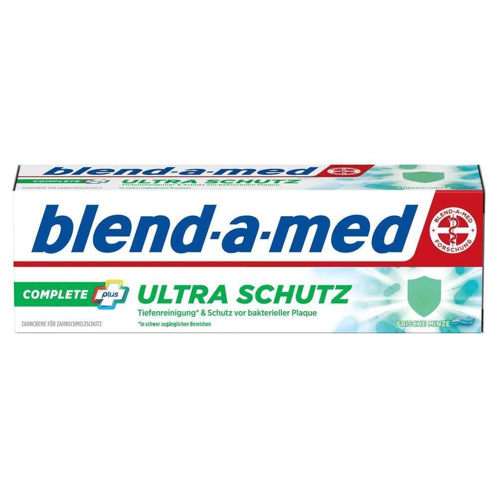 Bild: blend-a-med Complete Plus Ultra Schutz Zahncreme