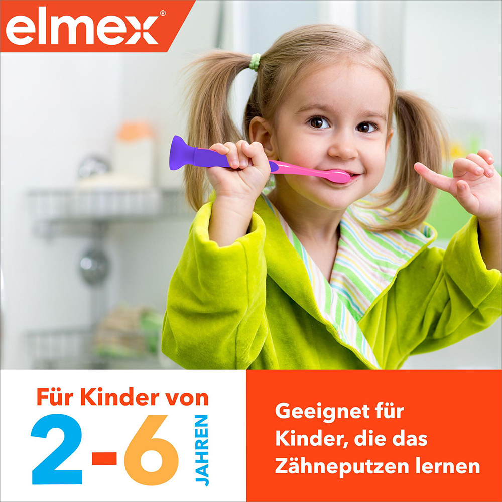 Bild: elmex Kinder Zahnbürste 2-6 Jahre