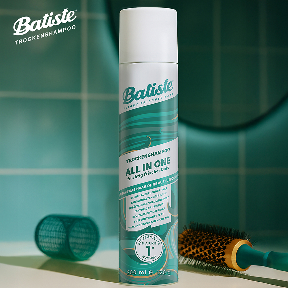 Bild: batiste Trockenshampoo All In One