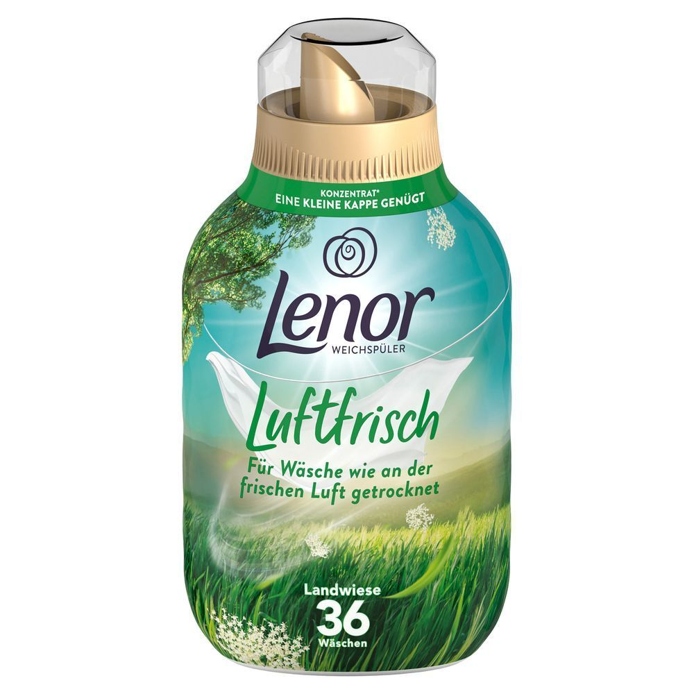 Bild: Lenor Luftfrisch Weichspüler Landwiese