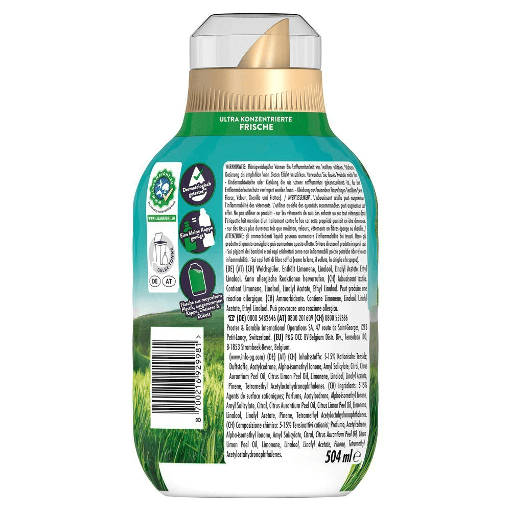 Bild: Lenor Luftfrisch Weichspüler Landwiese