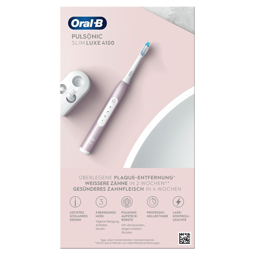 Bild: Oral-B Pulsonic Slim Luxe Rosegold Schallzahnbürste 