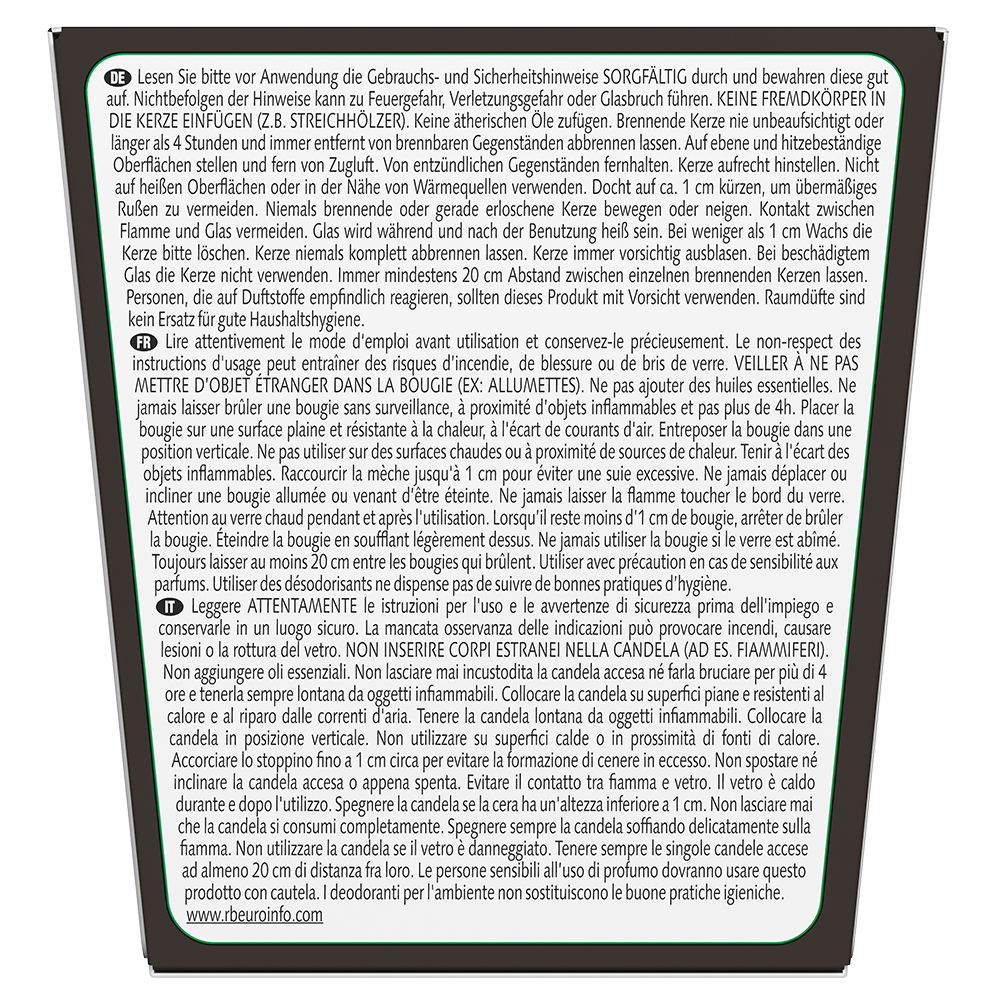 Bild: AIRWICK Duftkerze Sandelholz Wildrose 