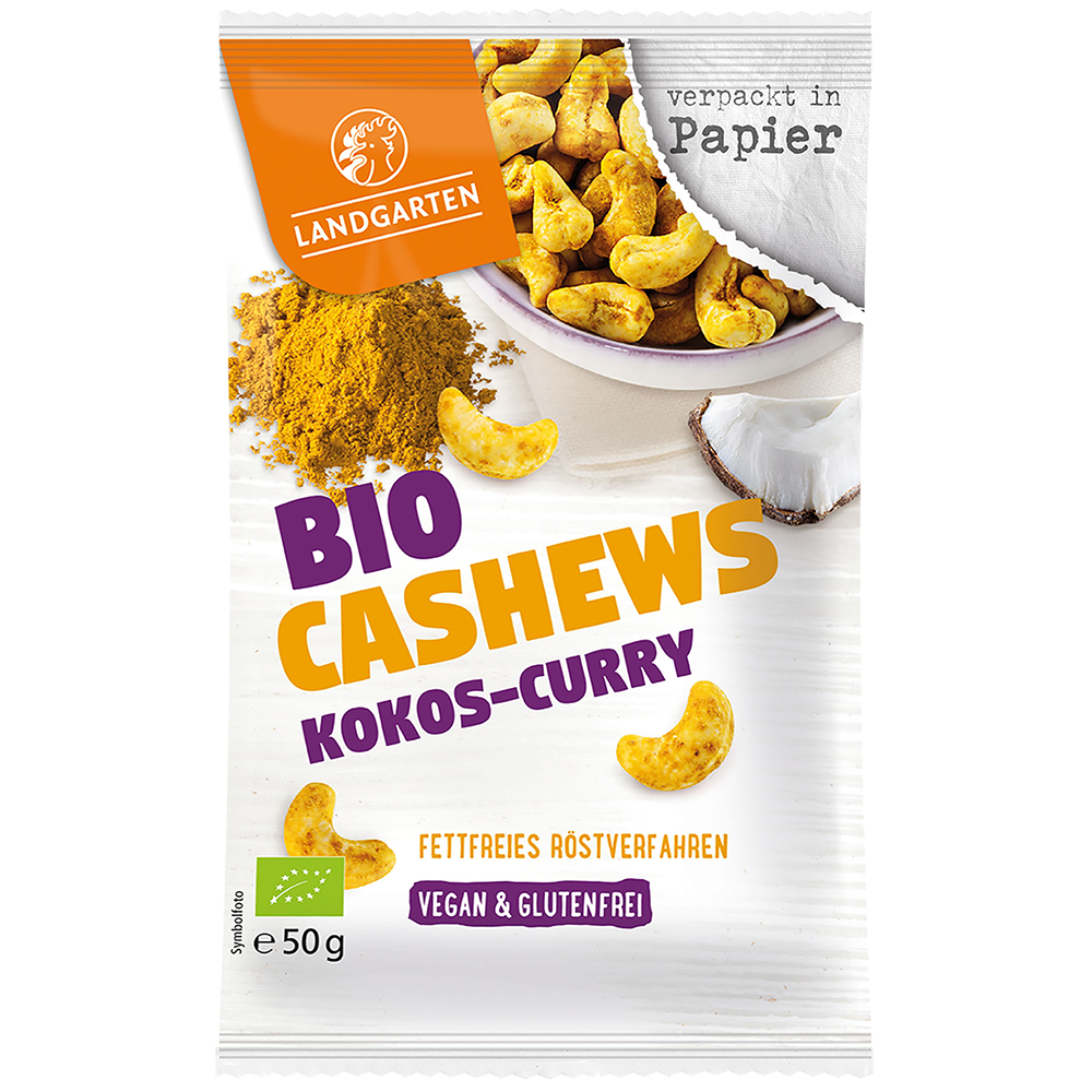 Bild: Landgarten Bio Cashew Kokos Curry