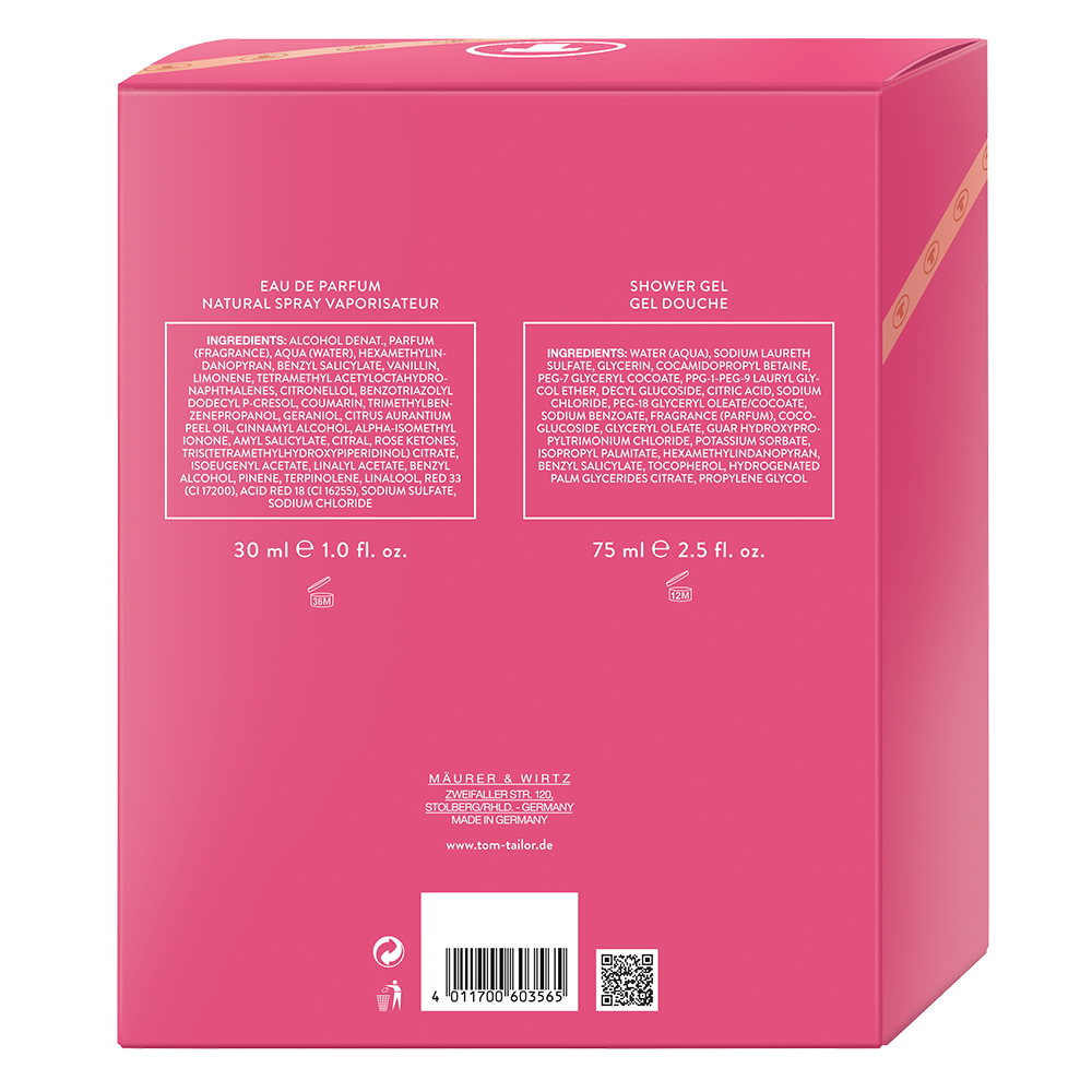 Bild: Tom Tailor Happy To Be Geschenkset 