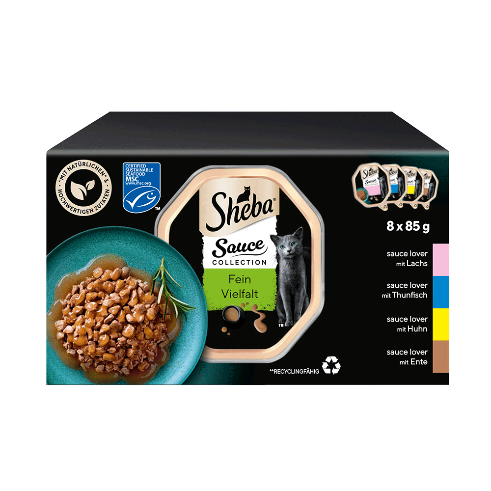 Bild: Sheba Sauce Collection Fein Vielfalt