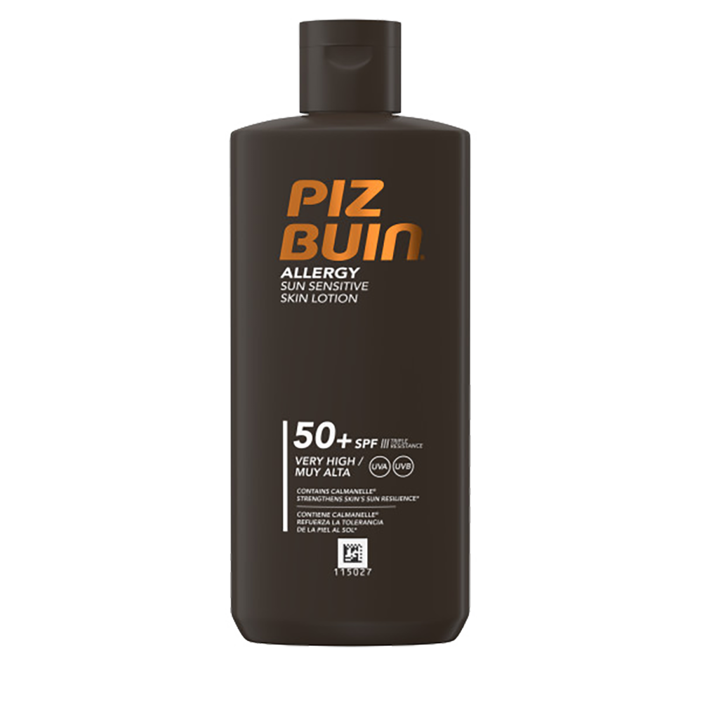 Bild: PIZ BUIN Allergie Sonnencreme LSF 50+