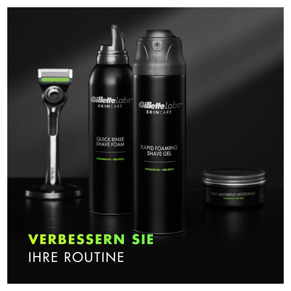 Bild: Gillette Labs schnell aufschäumendes Rasiergel für Männer