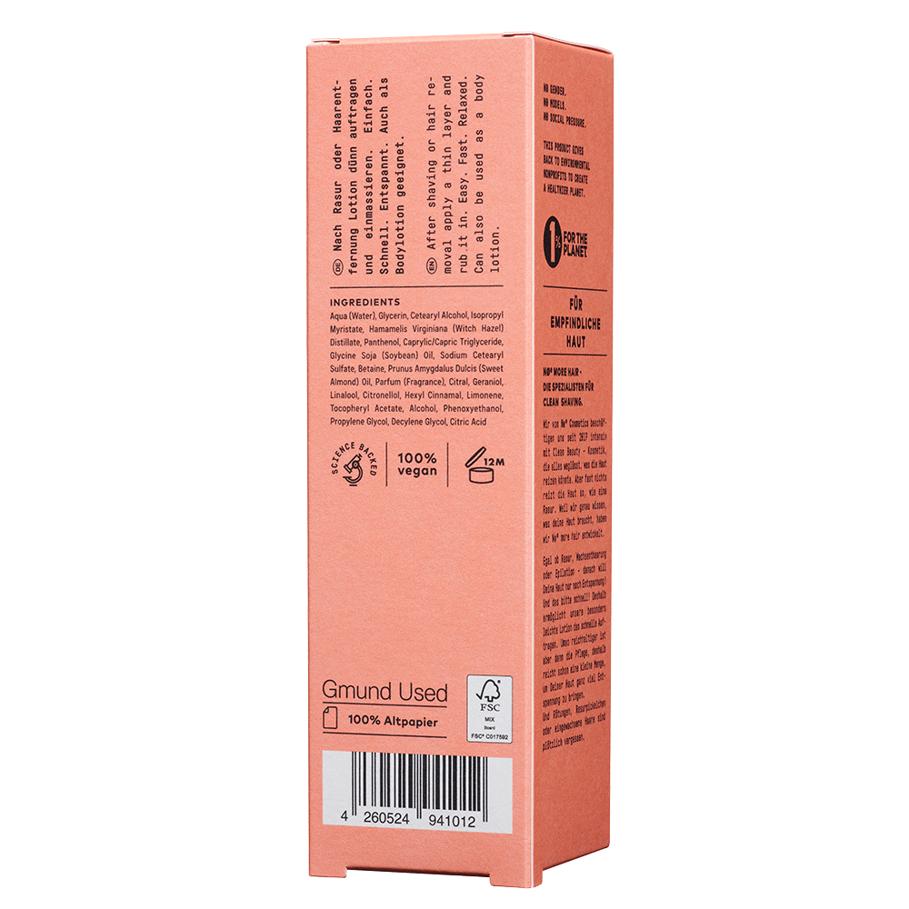 Bild: No Cosmetics Après Shave Lotion