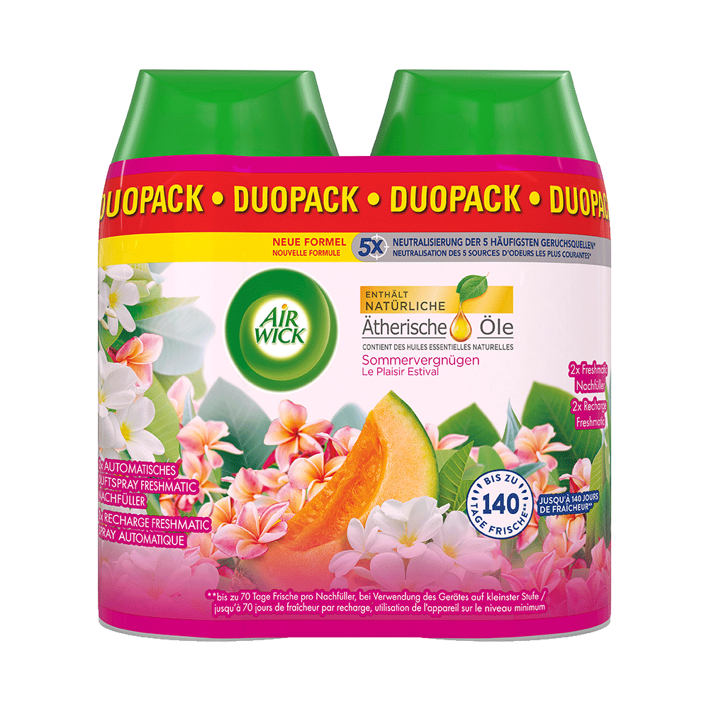 Bild: AIRWICK Automatisches Duftspray Freshmatic Nachfüllung Sommervergnügen